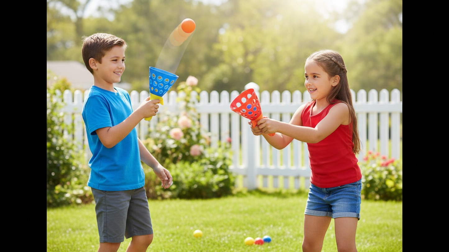 Kids Pop Catch Ball Game – Fun Indoor & Outdoor Toy (Ages 3+)